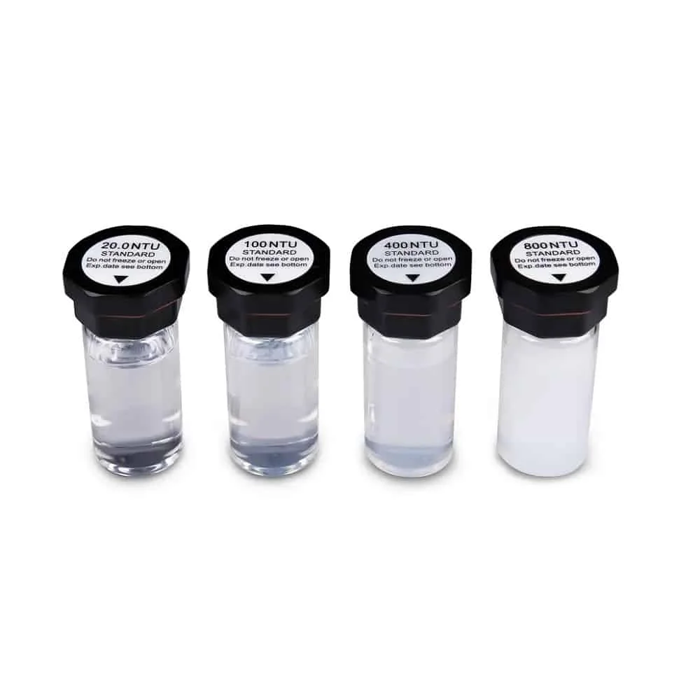 T200-1 Standard Turbidity Solution Set (20/100/400/800 NTU) for TN400/TN480